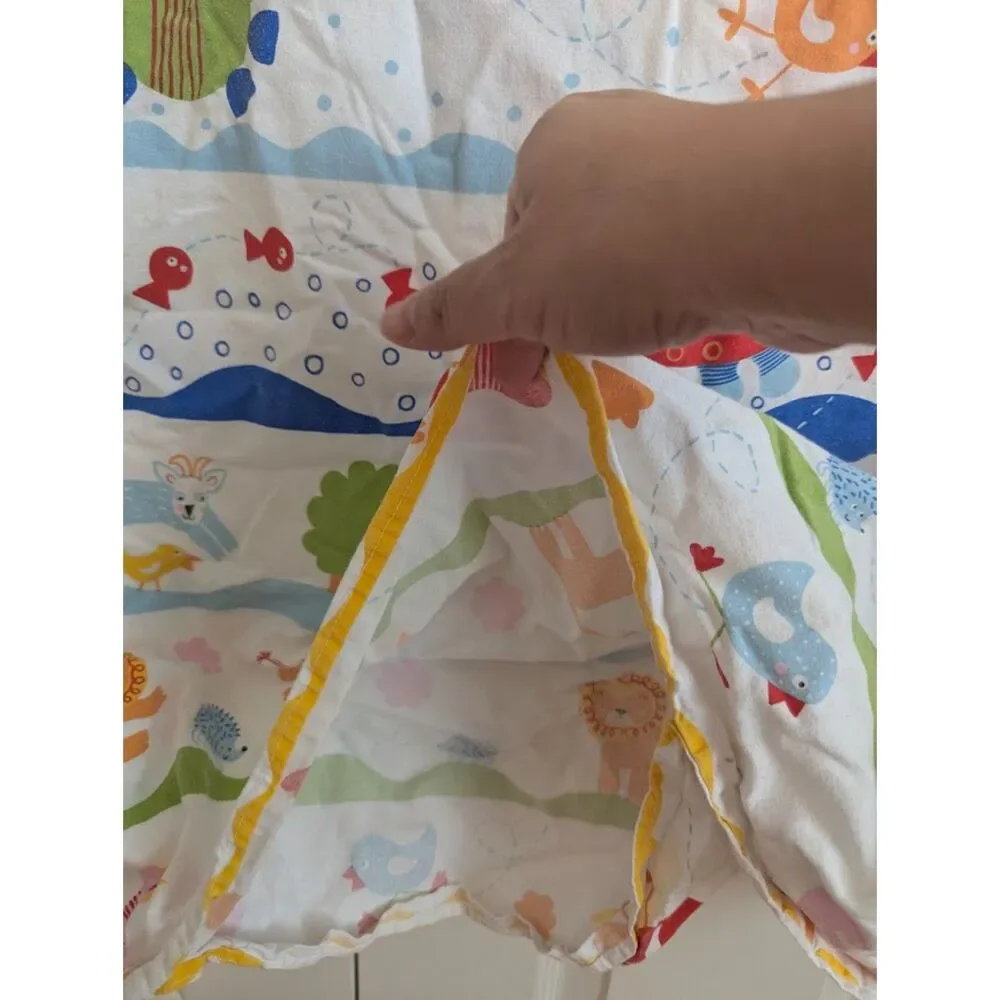 Vintage? IKEA Barnslig Animals Cotton Duvet Cover Children Toddlers